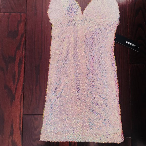 Fashion Nova Keep Your Shine Sequin Mini Dress - Picture 2 of 3